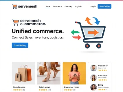 ServeMesh.com concept 3