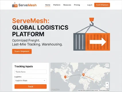 ServeMesh.com concept 4